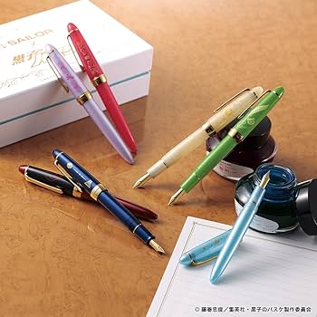 黒子のバスケ万年筆セット 黒子のバスケ オフィシャル万年筆 特製インク付きセット 【全七